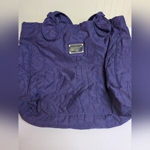 Marc By Marc Jacobs Purple Quilted Tote Bag